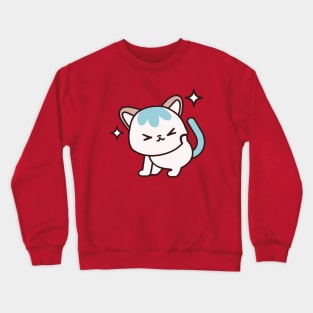 cute cat cartoon Crewneck Sweatshirt